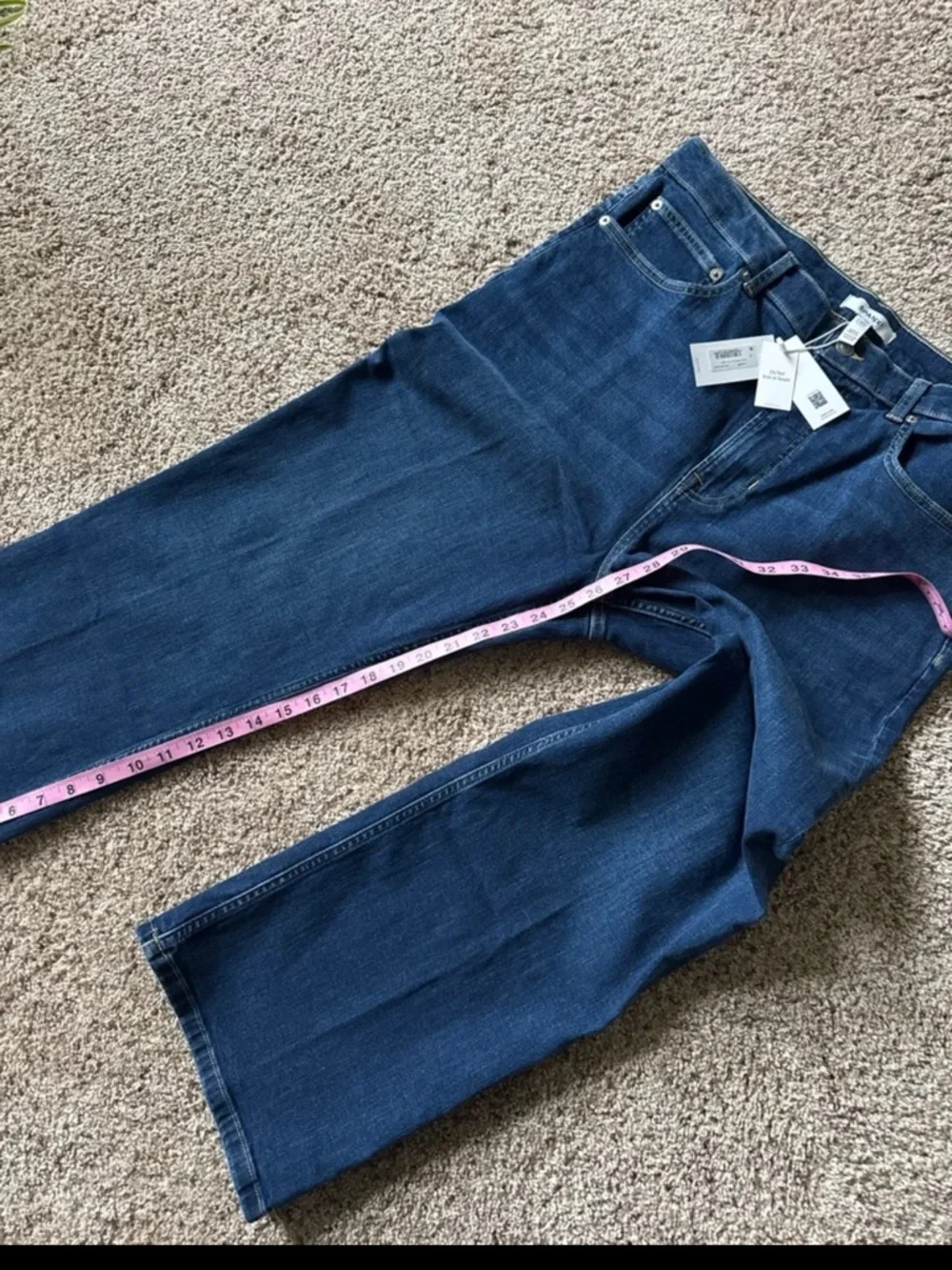 NWT SPANX SPANXsculpt ReDefine High Waist Crop Kick Flare Jeans Size 20 - Picture 11 of 12